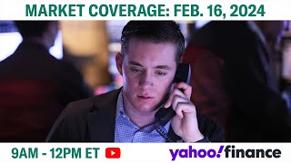 Stock market today: Stocks wobble after another hot inflation report | February 16, 2024
