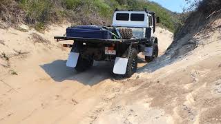 Unimog at Ngkarla Rocks