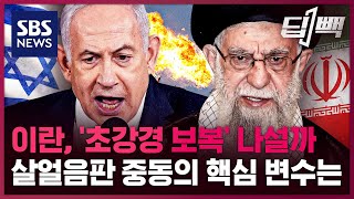 공격 개시 15분 전, 제대로 허 찔린 헤즈볼라…이란, 이스라엘에 '초강경 보복' 나서나? 살얼음판 중동의 핵심 변수는? / SBS뉴스 / 딥빽