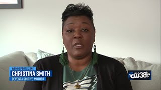 DeVonta Smith's mother says he has the 'heart of a lion'