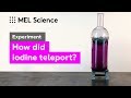 How to make a teleport with iodine and ice (