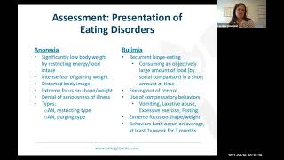 How to Assess for an Eating Disorder \u0026 When to Refer to a Higher Level of Care