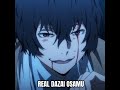 dazai now vs real dazai #shorts #short