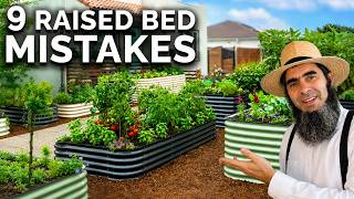 9 BEGINNER Raised Bed Garden MISTAKES to AVOID...