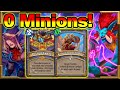 My New 0 Minions Mage Deck Is Beyond Broken! Will Deck of Lunacy Get Nerf? Barrens | Hearthstone