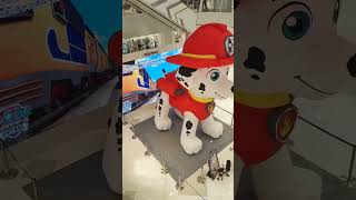 More #PAWPatrol antics in #Japan as a huge #Marshall appears in #Mie #パウパトロール　#パウパト　#マーシャル