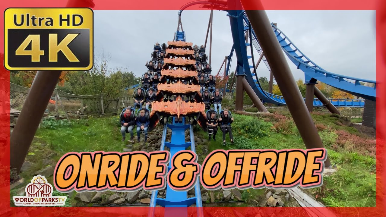 Fenix (Onride POV) Video Freizeitpark Toverland – Achterbahn - Wing ...