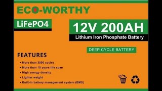 Eco Worthy 1 Year Battery Review