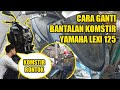 Cara bongkar pasang komstir | bantalan komstir Yamaha lexi 125