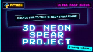 " 2 Miniut Fast python project 3d sphere animation" #coding #project #tutorial #pythonprogramming