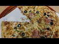 먹진남자 혼자 피자뿌 콤비네이션 피자 한판을 먹어보았다 korean food pizza