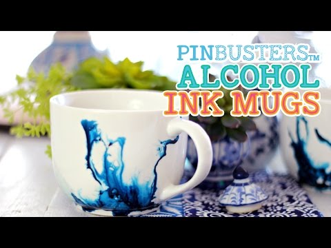 Alcohol Ink Mugs // BRIGHTEN UP YOUR MORNING COFFEE! Alcohol Ink Mugs // BRIGHTEN UP YOUR MORNING COFFEE!
