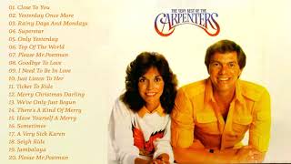 The Carpenters Non-Stop Love Songs 2020 ♫ The Carpenters Ultimate Love Songs Collection 2020