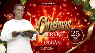 Christmas Service  | God Words  | Pr. Paranjothi | SCA CHURCH | 25 Dec 2024