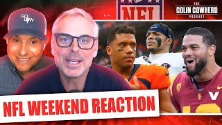 NFL Reaction: Justin Fields to Steelers, Russell Wilson impact, Bears-Caleb Williams | Colin Cowherd