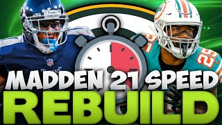 Green Bay Packers Speed Rebuild! We Make The Best WR and CB Duos In The League! Madden 21 Rebuild