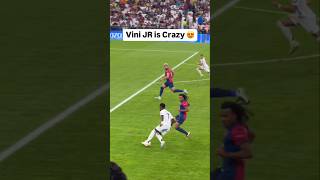 Vinicius Jr did a crazy skill and pass #vinicusjr #urcristiano #wwe #realmadrid #mbappe #bellingham