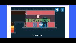 Run and Escape all 40 levels walkthrough gameplay on Math Playground.