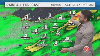 Thursday's extended Cleveland weather forecast: Much needed rain, big temp drop on the way