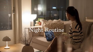 Winter Night Routine 2023 🌙 | Things I do before I go to bed I self care  I slow living
