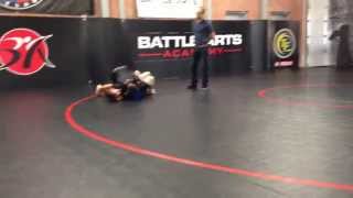 Battle Arts Academy Open Grappling Tournament Quarter Finals - Steven Sugrim