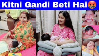 😡 Rekha Kitni Badtameez Beti hai 😭Sharm Ani Chaiye Maa Baap ki Respect Nhi Karti 👶NewBorn Baby Care🤱