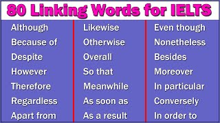 80 Most Commonly Used Band 9 Linking Words in IELTS Writing Task 2