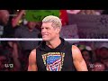 Cody Rhodes Entrance WWE Raw, April 17, 2023