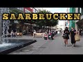 Saarbrücken, Germany |🇩🇪| Walking tour Saarbrucken city centre - Saarland