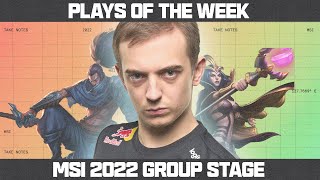 When CLAPS smurfs at MSI! | Plays of the Week