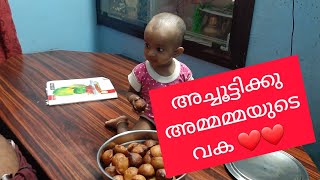 അച്ചൂട്ടിക്കു അമ്മമ്മേടെ വക സ്പെഷ്യൽ ❤❤❤❤😘😘😘😘 #trending #viral