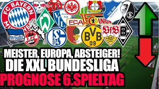 6.SPIELTAG NEUE 1. Bundesliga Prognose 2022/23 ⤵️ ALLE 5.SPIELTAGE UPDATE ⤵️Bundesliga Tabelle 22/23