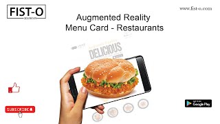 Restaurant menu in augmented reality - Menu AR