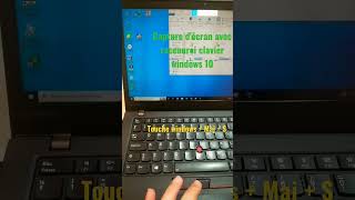 Comment prendre capture d'écran avec raccourci clavier Windows 10