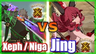 [GBVS] Xeph / Niga (Percival) vs Jing (Ferry) FT3 Master Rank