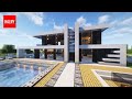 How to build a modern house in Minecraft