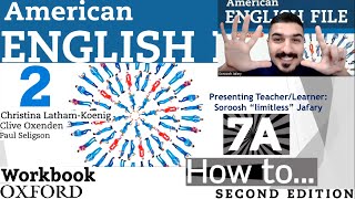 American English File 2nd Edition Book 2 Workbook Part 7A How to