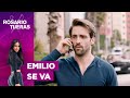 Emilio abandona a Rosario | Capítulo 46 | Temporada 1 | Rosario Tijeras