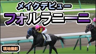 【現地】2023/09/09 メイクデビュー　フォルラニーニ　C.ルメール【中山競馬場】