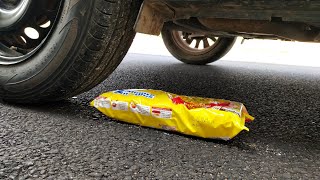 Crushing Crunchy & Soft Things by Car! Experiment Car vs egg Crushing Crunchy & Soft Things by Car!