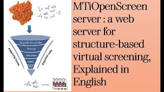 #bioinformatics #biophysicszone MTiOpenScreen server: Structure-based virtual screening server