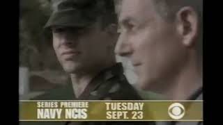 CBS PROMO 2003 - CSI, Without a Trace & NCIS