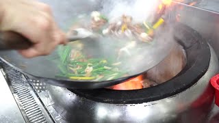 #酒店式烹調 超勁【鑊氣小炒皇】大衆化價錢 ! 漁香脆茄子/咕嚕肉  Wok gas stir-fried dishes/crispy eggplant/sweet\u0026sour pork! #火炭金玥軒