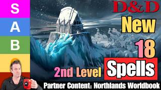 D&D 5.5: New Spells - 2nd Level - Northlands Worldbook - Partner Content
