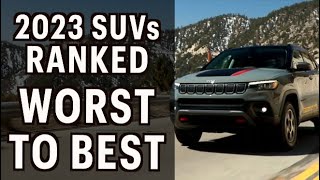 Every 2023 Compact SUV Ranked from Worst to Best