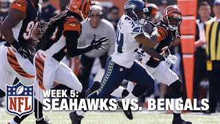 Seahawks RB Thomas Rawls Does His Best Beast Mode Imitation for the TD | Seahawks vs. Bengals | NFL