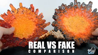 Can you tell which is FAKE? Bandai Tamashii Effects Real VS Fake Comparison | Smashed Ground Impact