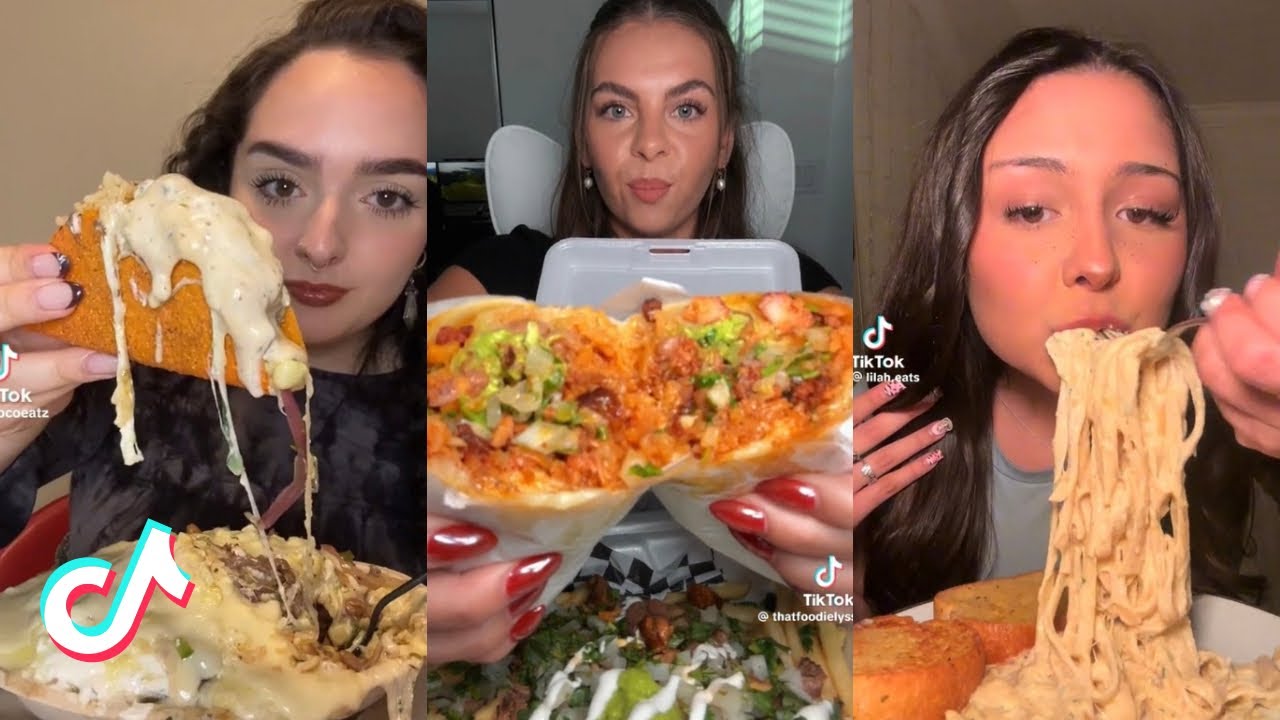 Tiktok Mukbang Compilation 8 Youtube
