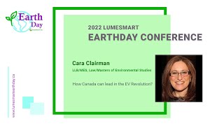 Cara Clairman, Lumesmart Earth Day Conference 2022