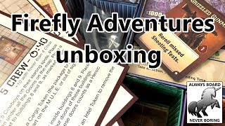 Firefly Adventures Unboxing and Initial Thoughts